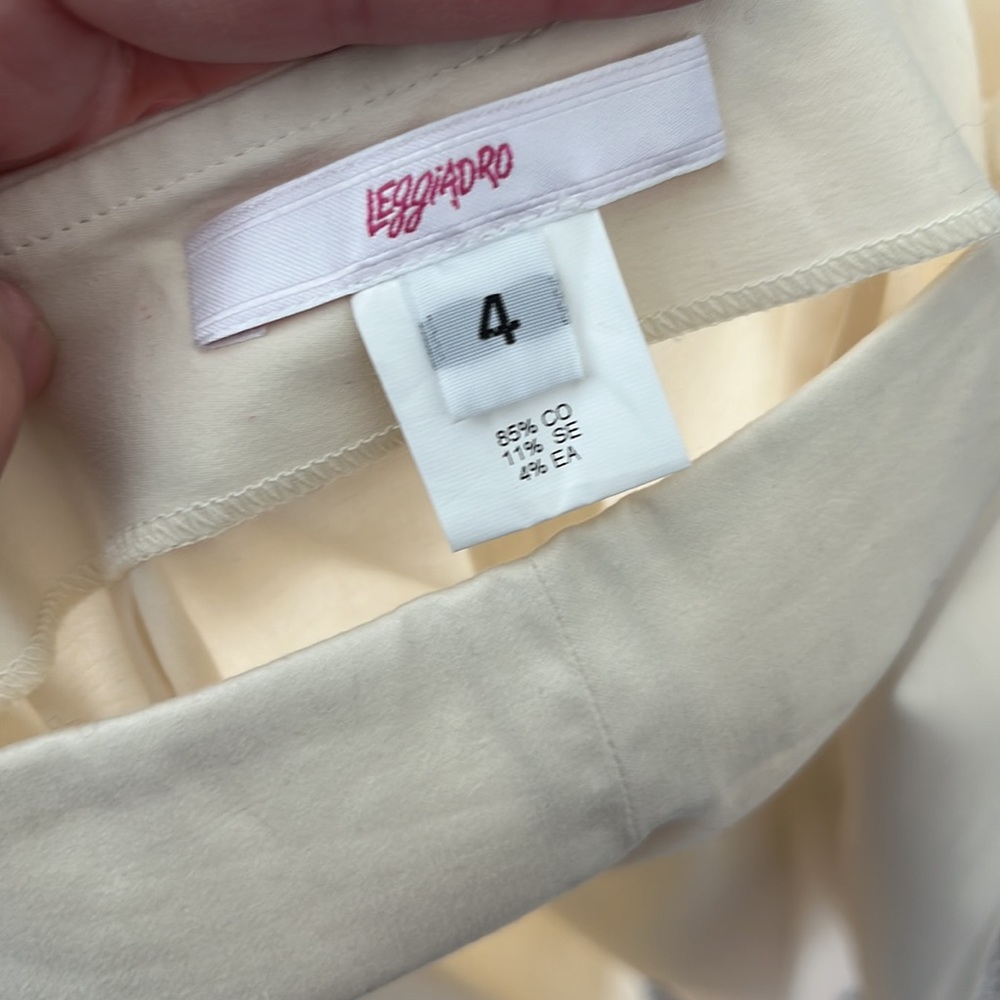Leggiadro Cotton Stretch Slim Fit Pant Capri - Picture 7 of 9